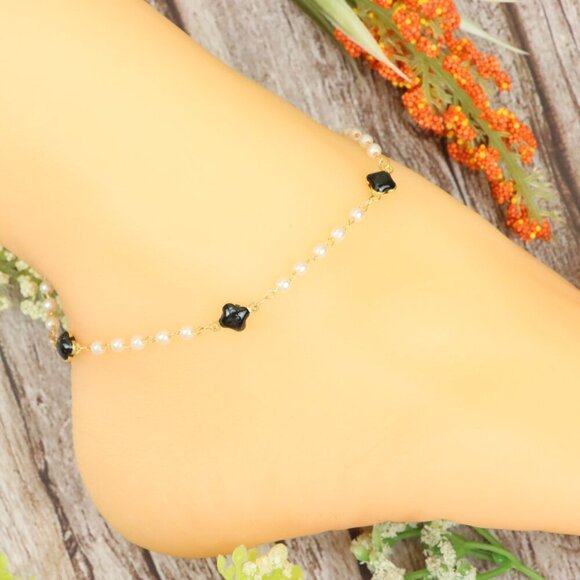 "Dainty Anklet for Women – Elegant Everyday Jewelry & Perfect Gift | MLCRC1526 - Picture 9 of 10